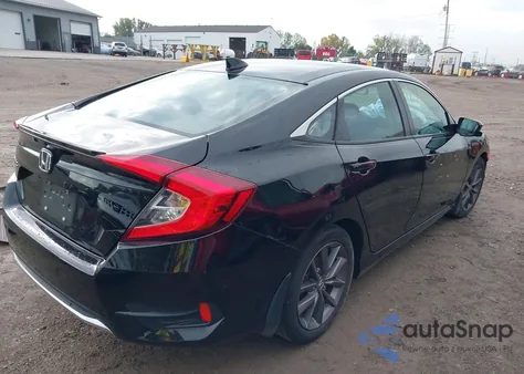 2020 Honda Civic Ex from USA, damaged, VIN 19XFC1F30LE015263